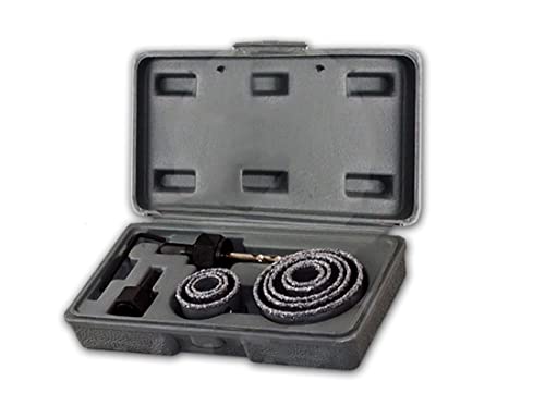 Bohrer Fliesenkrone Bohrkrone 11 tlg Set Lochsäge Satz 19-64mm Bohrer Krone von Vago-Tools