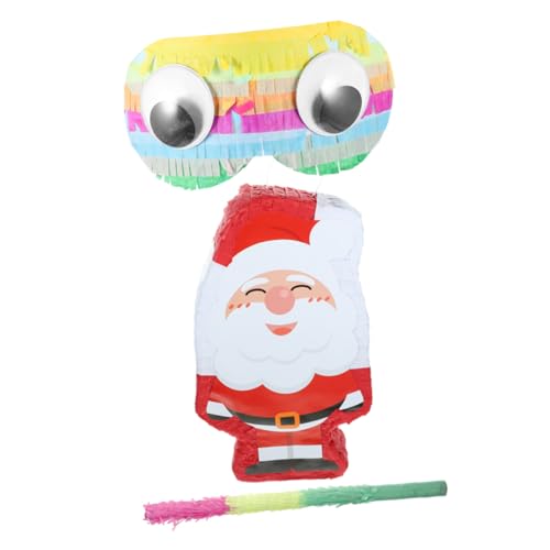 1 Satz weihnachtsmotiv weihnachts party weihnachts oldies santa c weihnachtstischläufer santas weihnachtsdeko Weihnachts-Piñata Partygeschenk Party-Dekoration zum Aufhängen Papier Vaguelly von Vaguelly