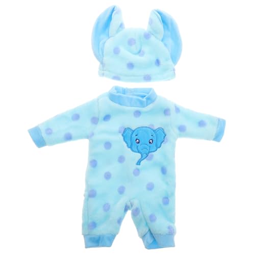 1 Set Puppe Einteiler Pyjama Geburtstag Dekoration Für Mädchen Kostüme Für Mädchen Mädchen Pyjama Babypuppen Kompaktes Puppenkostüm Puppen Cartoon Kleidung Puppen Ersetzen Vaguelly von Vaguelly