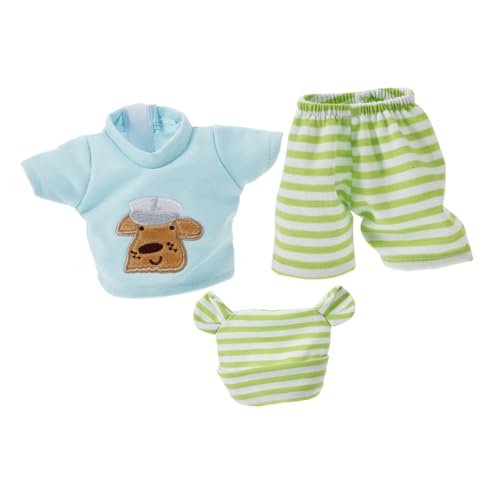 10 Puppenkleidung aus Vinyl Babypuppenkleidung für den Kindergarten Kleidung und Accessoires für wiedergeborene Puppen Puppenkleidung Puppen Outfits Spielzeug-Babykleidung Vaguelly von Vaguelly