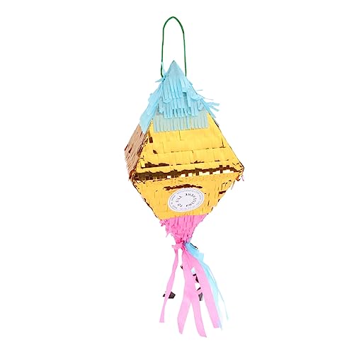 1Stk Piñata Babyspielzeug Dekorationen Süßigkeiten für Stuffer Jubiläum spaß the outdoor gefülltes Pinata- für Papier Colorful Vaguelly von Vaguelly