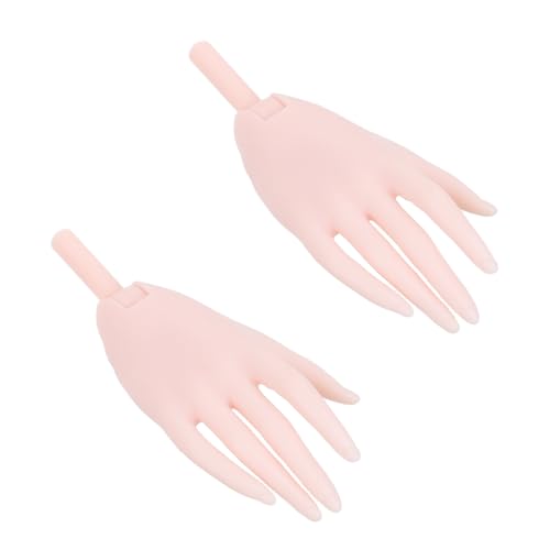 Vaguelly 1 Paar Puppenpalme Puppenherstellungshand Handanzeige Kleine Hände Für Puppe Puppenhände Für Puppe Intelligente Puppenteile Zubehör Für Minipuppen Handskulptur Beige Plastik von Vaguelly