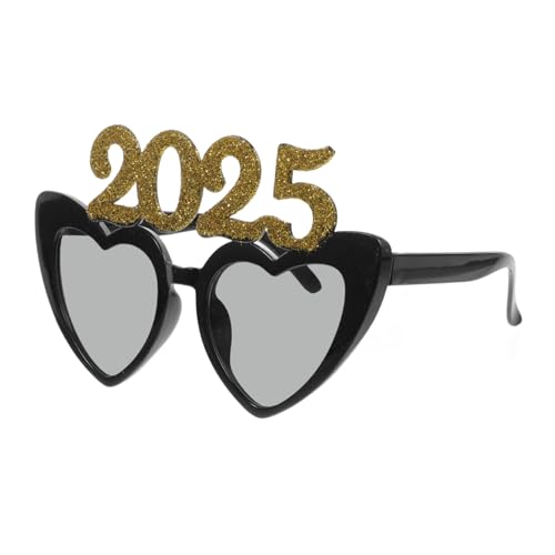 Vaguelly 1 Paar herz brille Partyzubehör party zubehör Spaßbrille Frohes neues Jahr Brille 2025 Silvesterbrille Mode Kostümzubehör für das neue Jahr Foto Requisiten Partybrille Abs Golden Vaguelly 1 Paar herz brille Partyzubehör party zubehör Spaßbrille Frohes neues Jahr Brille 2025 Silvesterbrille Mode Kostümzubehör für das neue Jahr Foto Requisiten Partybrille Abs Golden von Vaguelly