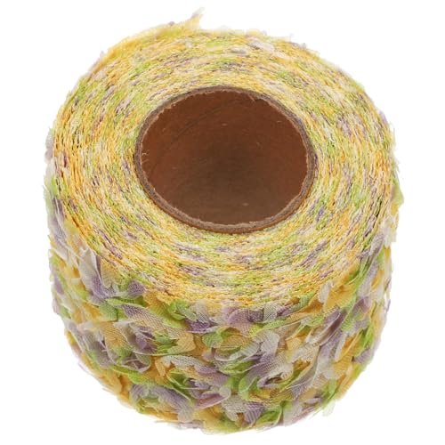 Vaguelly 1 Rolle Blumen-mesh- -material, Stickerei- -zubehör, Kleidung, Basteldekoration von Vaguelly