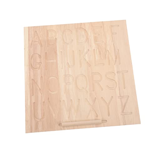 Vaguelly 1 Satz Kalligrafietafel Aus Holz Alphabet-übungsbrett Zeichenbrett Für Buchstaben Tool Zum Nachzeichnen Von Buchstaben Übungsbrett Für Buchstaben Pädagogisches von Vaguelly