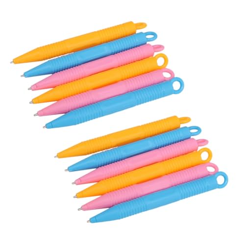 Vaguelly 1 Satz Magnetischer Zeichenbrettstift Zeichenbrett Zeichentablett Zeichenblock Sensorisches Kleinkindspielzeug Schreibtafelstift Zeichenbrett Stift Plastik 12st von Vaguelly