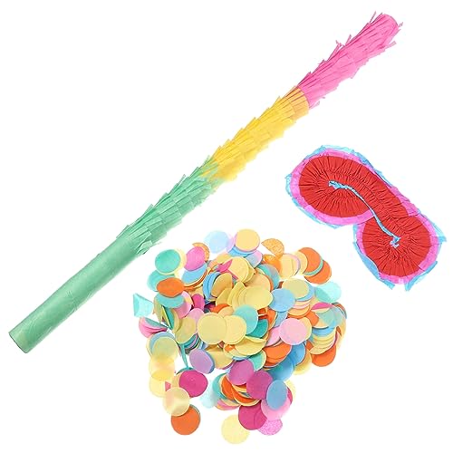 Vaguelly 1 Satz Pinata-Zubehör mexikanisches Piñata-Spielzeug Sommerpinata mit Katze Piñata Donut-Piñata komfetti party zubehör kinder Gastgeschenke Partypapiergläser Colorful von Vaguelly