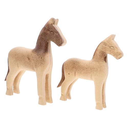 Vaguelly 1 Satz Tierornamente Aus Holz Mini-pferdefiguren Pferdestatuen Wohnkultur Tiere Aus Holz Tierisches Handwerk Hölzern Vaguelly 1 Satz Tierornamente Aus Holz Mini-pferdefiguren Pferdestatuen Wohnkultur Tiere Aus Holz Tierisches Handwerk Hölzern von Vaguelly