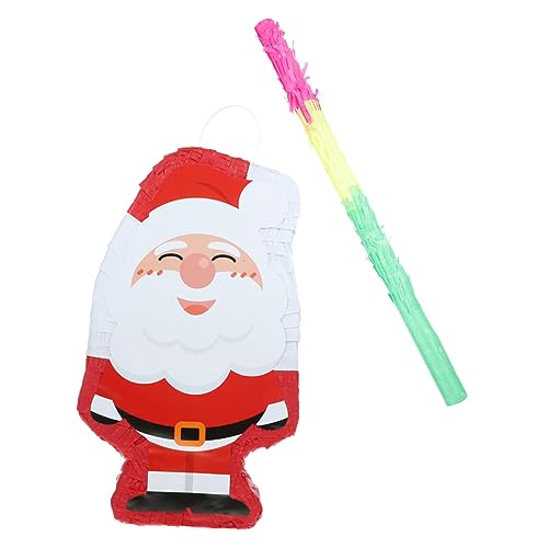 Vaguelly 1 Set Kinder Weihnachts Pinata Weihnachtssüßigkeiten Weihnachtsdekorationen Weihnachtsbaumschmuck Festival Pinata Dekor Pinata Hängedekoration Party Pinata Gefülltes Pinata von Vaguelly