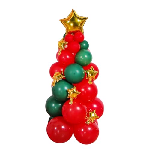 Vaguelly 1 Set Weihnachtsbaum Luftballons Ballonbaum Weihnachtsdekoration „Alles Zum Vatertag“ Weihnachtsdekoration Weihnachtsbaumspitze Weihnachtsfolienballons Bunte von Vaguelly