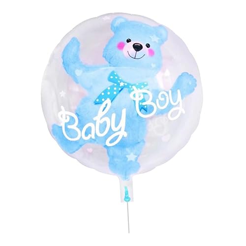 Vaguelly 1 Stk. transparente Kugel party kinderparty Balloons for events Creative balloon Geburtstagsdekoration Kuchendekorationen weihnachtsdeko Bobo-Ballon Partyzubehör Nylon Blue von Vaguelly