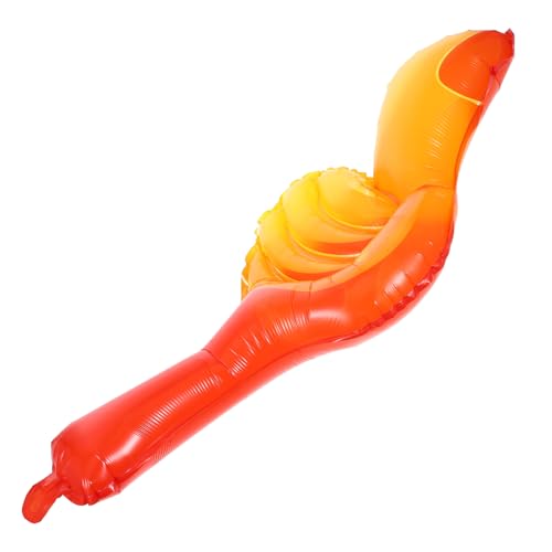 Vaguelly 10 Stück Wie Ein Ballon Quaste Ballonbogenständer Große Goldene Daumen-hoch-luftballons Ballonbogen-kit Pop Blase Fiesta Banner-ballons Konfetti Partyballons Sport Orange von Vaguelly