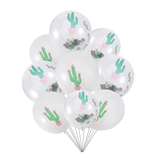 Vaguelly 10Er Set Ballonanzug Dekoration Luftballons Ballondekor Partyzubehör Atmosphärenballon Geburtstagsballon Valentinstagsballon Partyballon Latexballon Emulsion von Vaguelly