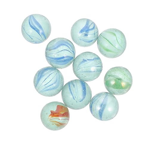 Vaguelly 10St Geräte für physikalische Experimente Lampwork-Perlen Bulk-Spielzeug für Kinder Spielzeug Murmeln Experiment Kinder kinderspielzeug Glasperlen Glasmurmeln für Aquarien von Vaguelly