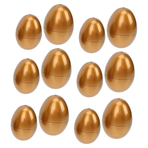 Vaguelly 12St Gacha Füllstoffe Spielzeugeier ausdrücken Eierschlagbecher Eierbecher für gekochte Eier Gel easter eggs ostern goldenes ei goldene osterdeko Osterei schmückt pp von Vaguelly