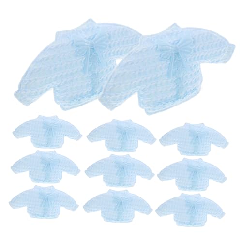 Vaguelly 12st Dekorationen Für Die Babyparty Süße Mini-Aufkleber Babyparty Konfetti Aufkleber Für Babymädchen -Aufkleber Aufkleber Für Hochzeitsumschläge Aufkleber Mini Stoff Sky-Blue von Vaguelly