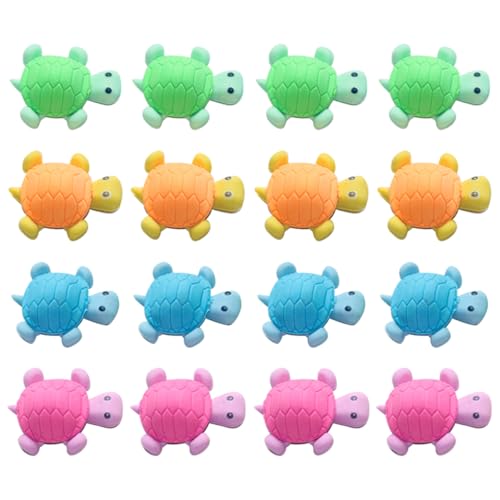 Vaguelly 18Stücke Schildkröten Radiergummi Für Kreative Cartoon Radierer Mit Buntem Design Für Studenten Für Kindergeburtstag Vaguelly 18Stücke Schildkröten Radiergummi Für Kreative Cartoon Radierer Mit Buntem Design Für Studenten Für Kindergeburtstag von Vaguelly