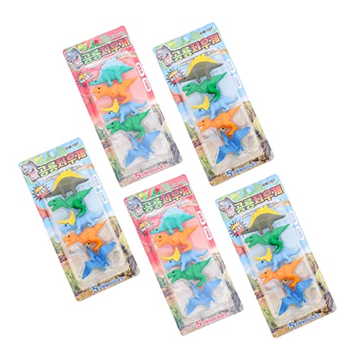 Vaguelly 1Satz Dinosauriergummi Für Buntes Schreibwaren Geschenkset Mit Cartoon Dinosauriern Für Schule Und Bastelbedarf Als Mitgebsel Oder Gastgeschenke von Vaguelly