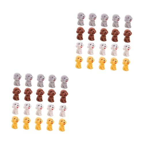 Vaguelly 2 Sätze Hund Radiergummi Erasers for Giveaways Für Practical Erasers Rosa Radiergummis Haustier Radiergummis Entzückender Cartoon-radiergummi 20 Stück * 2 von Vaguelly