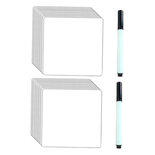 Vaguelly 2 Sets Whiteboard Aufkleber Interaktive Graffiti Wandaufkleber Löschbare Zeichenbrett Aufkleber Wiederverwendbare Vielseitig Einsetzbare Abnehmbare Etiketten Abziehbilder von Vaguelly