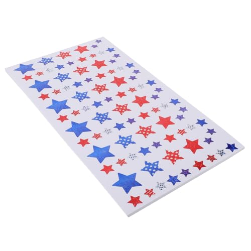 Vaguelly 20 Blatt wohnraumdeko Sticker Shining Star Sticker Aufkleber dekorative Sticker stickern lob Aufkleber Verhaltensaufkleber DIY-Belohnungsaufkleber Stern Aufkleber - von Vaguelly