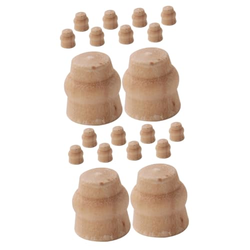 Vaguelly 20 Stück Mini Tischzubehör Mini Zubehör Mini Spielzeug Miniatur Heimeinrichtung Mini Tischbeine Puppen Modell Tischbeine Puppen Mini Tischbeine Mini Möbelbeine von Vaguelly