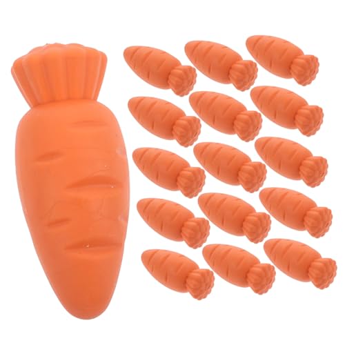 Vaguelly 20St Karotten Radiergummi kleine Preise für Kinder für Belohnungen neuartige Radiergummis erasers for schulkinder Lebensmittel Radiergummis kreative Radiergummis von Vaguelly