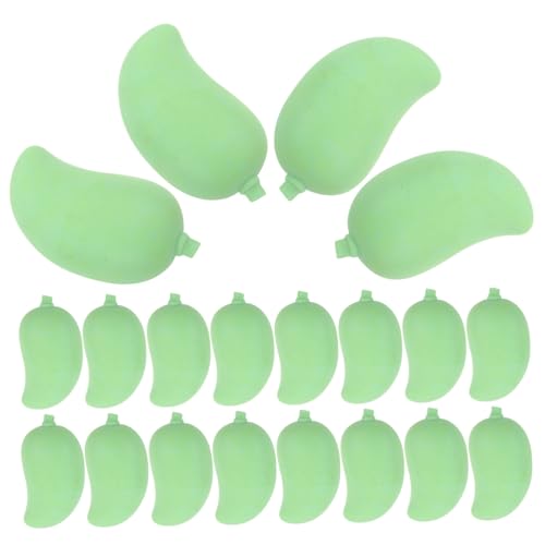 Vaguelly 20St Karotten Radiergummi kreative Radiergummis kinder rätsel Kinderpreise erasers for studenten Preise im Klassenzimmer Radiergummis für Kinder Bulk Light Green von Vaguelly