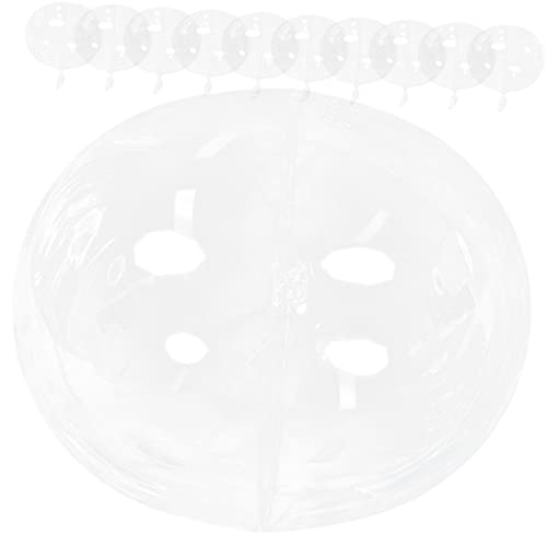 Vaguelly 25St Hochzeitsstrauß-Verpackungsball Blumenverpackungsmaterial Praty Bobo-Ballons klarer Ballon Ball zum Einwickeln von Blumen Zubehör zum Verpacken von Blumen Sport Transparent von Vaguelly