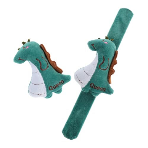 Vaguelly 2st Dinosaurier-armband Animal-slap-armbänder Slap-bands Für Partys Dekorative Armbänder Cartoon-slap-armbänder Bänder Mit Tiermuster Slap-bands Mit Tiermotiven Legierung Green von Vaguelly