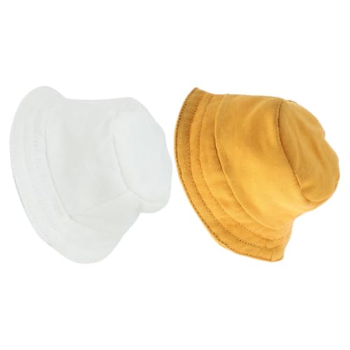 Vaguelly Auswechselbare Puppenhüte 10 cm Puppenmütze Aus Polyester Modischer Anziehhut für Puppen von Vaguelly