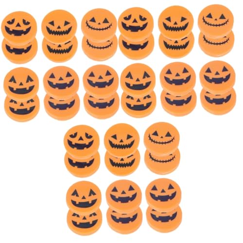 Vaguelly 3 Sätze Kürbis Radiergummi Kleinkinder Luft Halloween Radiergummi Halloween Toys Kürbisdeko Halloween-partygeschenke Halloween-radiergummis 24 Stück * 3 von Vaguelly