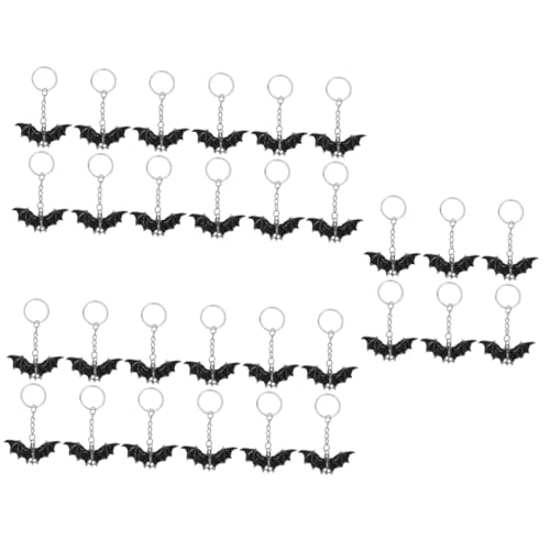 Vaguelly 30 Stück Fledermaus Schlüsselanhänger Zarte Schlüsselanhänger Horror Schlüsselanhänger Taschen Hängedekoration Fledermaus Form Hängedekoration Schlüsselanhänger von Vaguelly