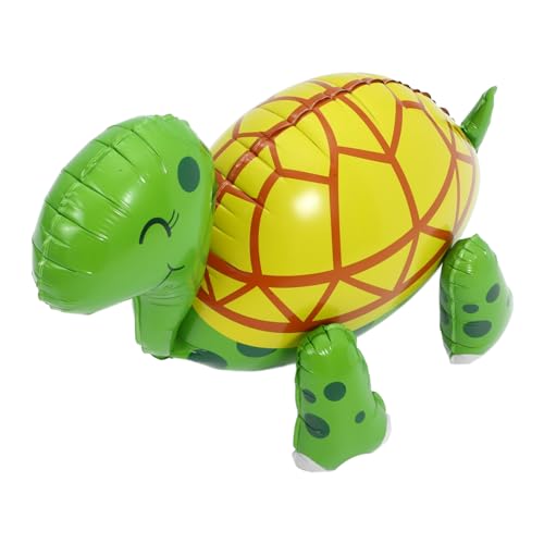 Vaguelly 3d-schildkrötenballon Pool Aufblasbar Schwimmbecken Für Aufblasbare Schwimmbecken Kinderschwimmer Dinosaurier Geburtstag Lustig Grube Luft Drachen Jumbo Aluminiumfolie Green von Vaguelly