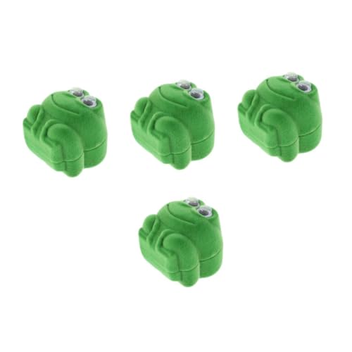 Vaguelly 4 Sätze 4 Sets Frosch Schmuckschatullen Frösche Frosch Dekorationen Erinnerungsboxen Für Frauen Frosch Figuren Schmuckkästchen Kleiner Mädchen Schmuck 2 Stück * 4 von Vaguelly