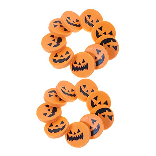 Vaguelly 4 Sätze Kürbis Radiergummi Halloween Heeloween Geschke Pumpkin Kürbis Radiergummis Masse Radiergummis Für Mini-radierer Mini Radiergummis Orange 18 Stück * 4 von Vaguelly