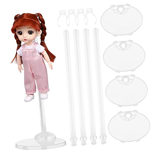 Vaguelly 4 Stück Halterung Puppenständer Actionfigurenständer Puppenständer Puppenständer Puppenregal Puppenständer Puppenhalter Organisatoren Puppenständer Puppenhalter von Vaguelly