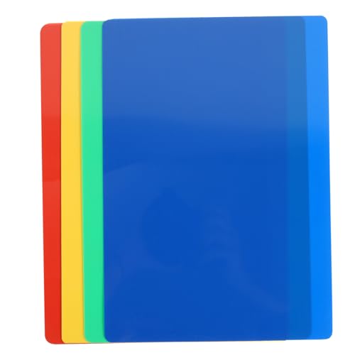 Vaguelly 4 Stück Kind Handgefertigte Basis Scrapbooking-Matte Mattenunterlage Zur Kerzenherstellung Kinder Tischsets Schneidebrettmatten Mehrzweckmatte Kinderschmuck Drehmatte Colorful von Vaguelly