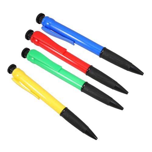 Vaguelly 4 Stück Riesenkugelschreiber Keksdosen Runde Keksdose Mini-keksdose Sieb Urinal Einzigartiger Kugelschreiber Bildschirmstift Kapazitiver Stift Touchscreen-Stift Cd-Stift Abs von Vaguelly