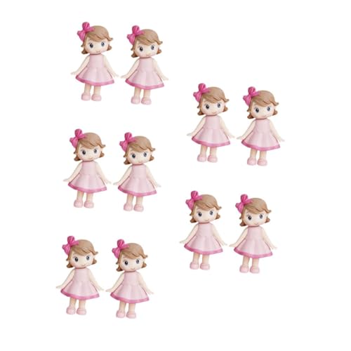 Vaguelly 5 Sätze 5 Sets Kuchendekoration Kuchen Hochzeitstorte Kuchendekoration Cupcake Topper Miniaturen Puppendekorationen Miniatur Mädchen Dekor Landschaftsbau 2 Stück * 5 von Vaguelly