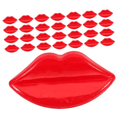 Vaguelly 50 Stück DIY Kleidungsknöpfe Für Puppenherstellung DIY Große Lippen Lippenzubehör Anzug DIY Knopf Bekleidungsknopf Mantelknöpfe DIY Kleidungsknöpfe von Vaguelly