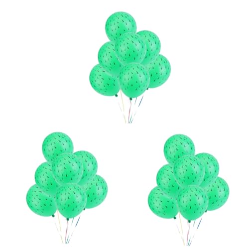 Vaguelly 60 Stück 12 Latexballons Kaktusballons Hawaiianische Dekorationen Hawaiianische Ballons Dekoration Partyzubehör Dekorative Partyballons Partydekorationen Hawaii-partygeschenke von Vaguelly