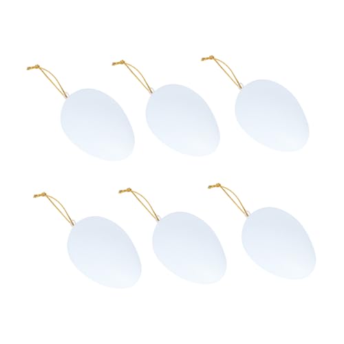 Vaguelly 6St Ostereier selber machen Weihnachtsei Partygeschenke Blase Zauberstab Eierbecher ostereier easter egg decoration Ostereier weißes Osterei Osterei- von Vaguelly