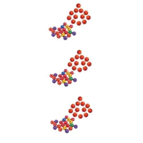 Vaguelly 72 Stk Springball aus Gummi spielzeug ab 1 jahr lernspielzeug zabawki stymulujące rozwój Bildungsfördernde Spielzeuge Hüpfbälle für Kinder kleine Spielbälle Spielzeugball von Vaguelly