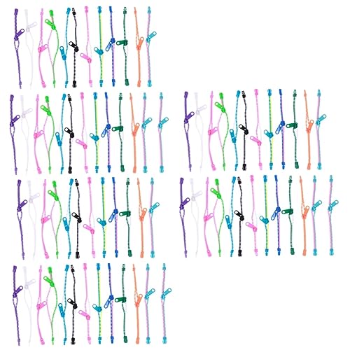 Vaguelly 75 Stk Bonbonfarbene Armbänder Zappelspielzeug Für Kinder Zappeln Armbänder Kinder Freundschaftsbänder Partygeschenke Für Kleinkinder Zappeln Reißverschluss Armbänder Pinata-füller von Vaguelly