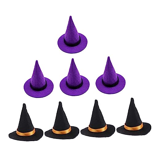 Vaguelly 8 Stück Teiliges Mini Hexenhut Set Tragbare Mehrfunktionale Halloween Deko Kleine Puppenhüte Schwarz und Durchmesser für Foto Requisiten Diy Dekoration und Partyzubehör Vaguelly 8 Stück Teiliges Mini Hexenhut Set Tragbare Mehrfunktionale Halloween Deko Kleine Puppenhüte Schwarz und Durchmesser für Foto Requisiten Diy Dekoration und Partyzubehör von Vaguelly