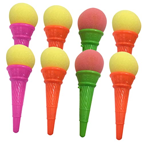 Vaguelly 8st Eis Auswerfen Eiscreme-gastgeschenke Eisspielzeug Für Kinder Gefälligkeiten Für Geburtstagsfeiern Eis-shooter Goodie-bag-füller Eiscreme-shooter-spielzeug Eis Spielzeug Plastik von Vaguelly