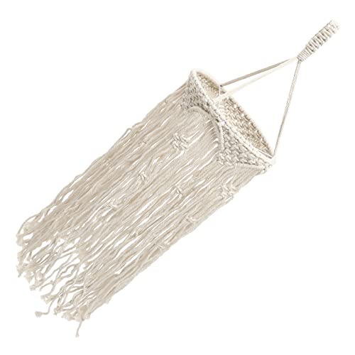 Vaguelly Boho-lampenschirm Regal Eukalyptus Heu Künstlich Pfingstrose Pflanzen Blumen Anlage Flauschiger Lampenschirm Korb Leinen Ausgefallene Deckenleuchte Dekorationen Beige Baumwolle von Vaguelly