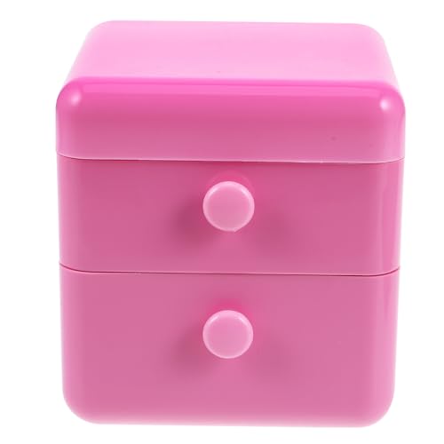 Vaguelly Box Box Schmuckschatulle Bling Kommode Schmuckhalter Schicke Schmuckschatulle Kommode Schmucketui Ringversorgung Kommode Schmuck Organizer Arbeitsplatte Schmuckhalter Rosa von Vaguelly