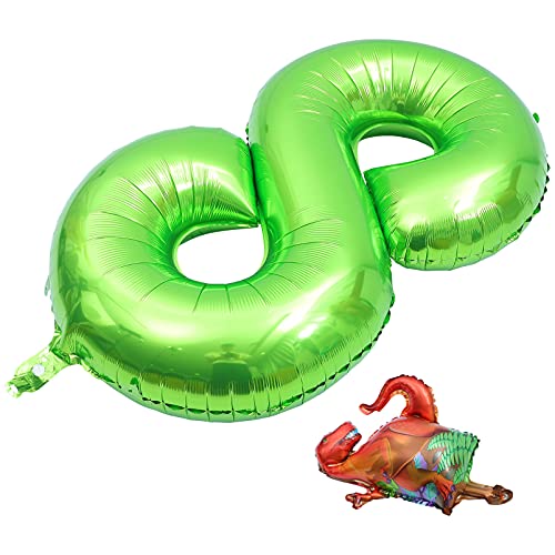 Vaguelly Digitaler Aluminiumfolienballon Ballonständer Girlande Dinosaurier-Partydekorationen Ballons Blase party partygeschenke hochzeitsdeko Feier Ballon Ballondekoration von Vaguelly